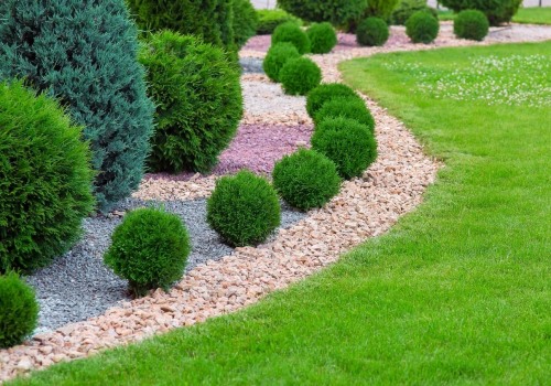 What are the 4 categories of landscaping?